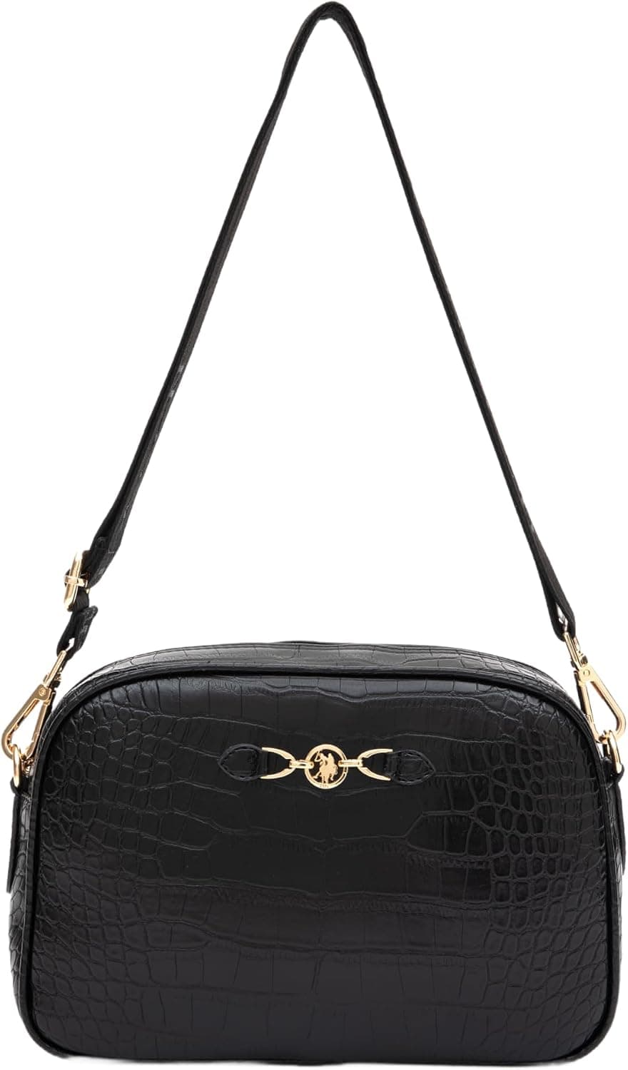 کیف زنانه U.S. POLO ASSN. مشکی مدل 50317817-VR046 کیف زنانه U.S. POLO ASSN. مشکی مدل 50317817-VR046