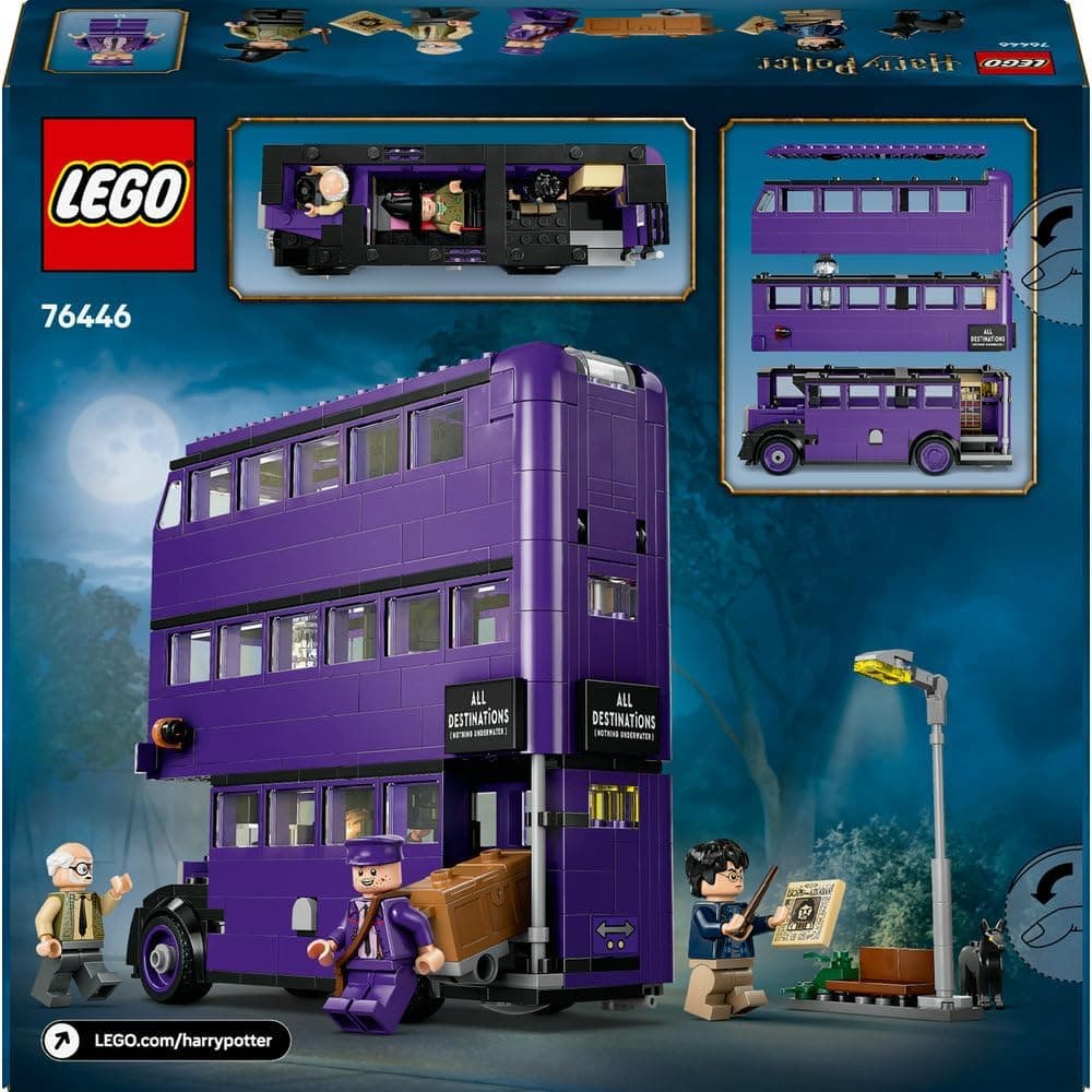 لگو Harry Potter Knight Bus Adventure مدل 76446 لگو Harry Potter Knight Bus Adventure مدل 76446