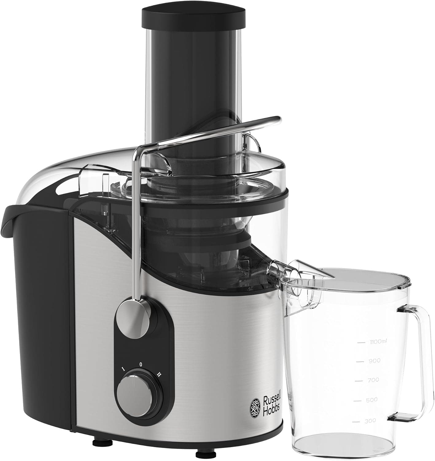آبمیوهگیری Russell Hobbs 800W دو سرعته مدل GS329 مشکی آبمیوهگیری Russell Hobbs 800W دو سرعته مدل GS329 مشکی