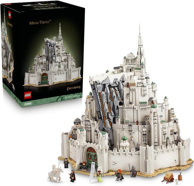 لگو Icons ارباب حلقهها Minas Tirith مدل 11377 لگو Icons ارباب حلقهها Minas Tirith مدل 11377