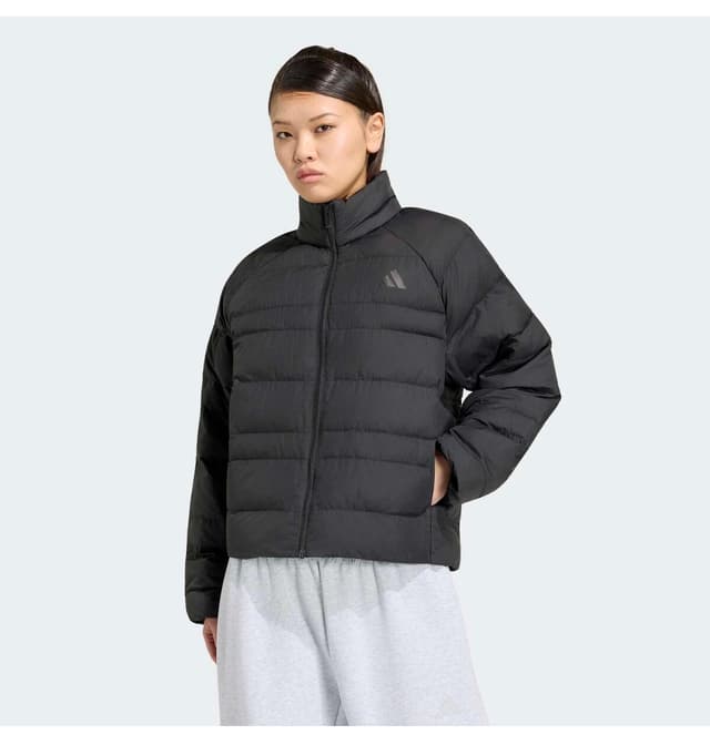 مانتو زنانه adidas Essentials مشکی مدل KF2715 مانتو زنانه adidas Essentials مشکی مدل KF2715