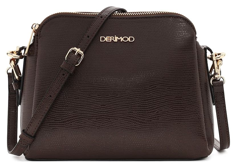 کیف کراسبادی زنانه Derimod قهوهای بند بلند طرحدار مدل WB15000354 کیف کراسبادی زنانه Derimod قهوهای بند بلند طرحدار مدل WB15000354