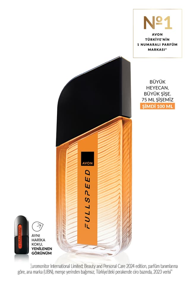 ادکلن مردانه Avon ادو تویلت Full Speed 100ml ادکلن مردانه Avon ادو تویلت Full Speed 100ml