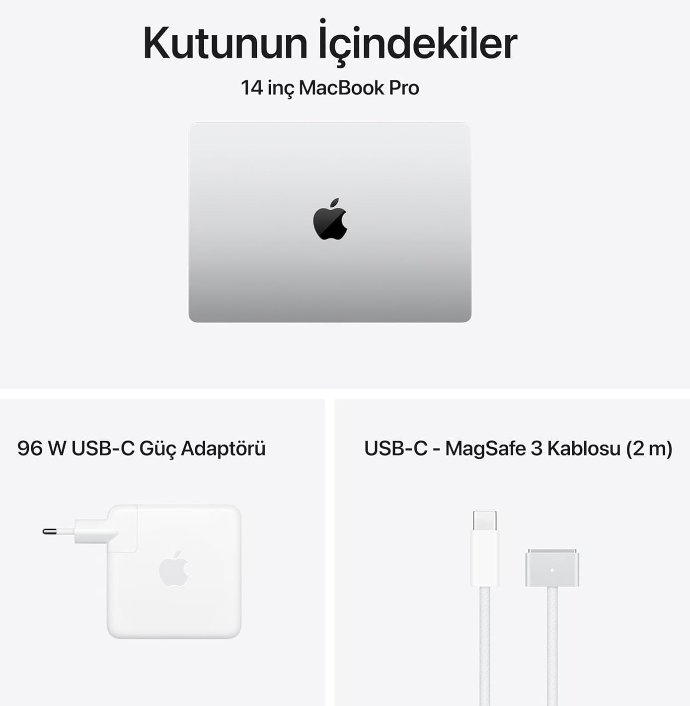 لپتاپ Apple MacBook Pro چیپ M5 Max 14.2 اینچ 36GB 2TB SSD نقرهای لپتاپ Apple MacBook Pro چیپ M5 Max 14.2 اینچ 36GB 2TB SSD نقرهای