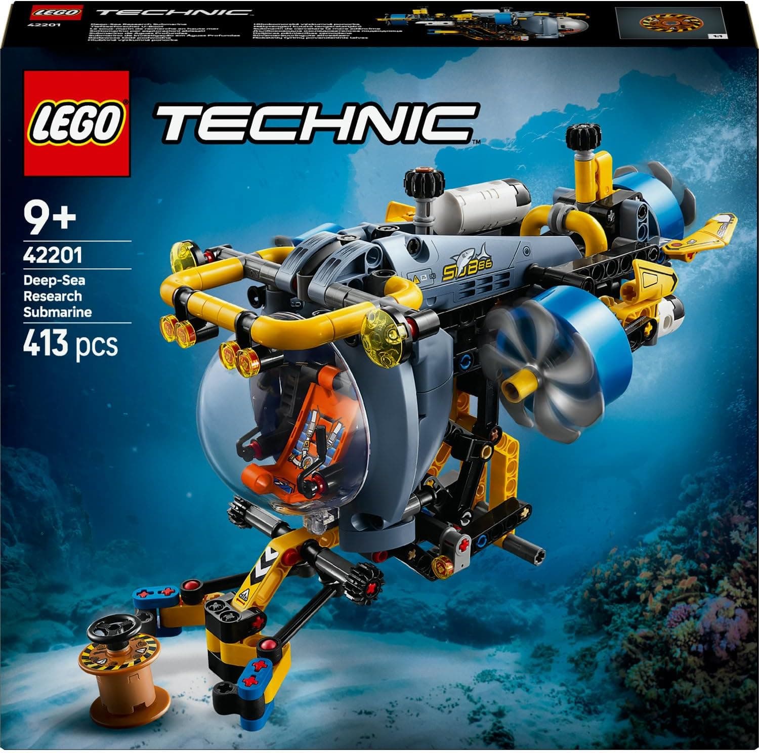 لگو Technic زیردریایی تحقیقاتی اعماق دریا مدل 42201 لگو Technic زیردریایی تحقیقاتی اعماق دریا مدل 42201