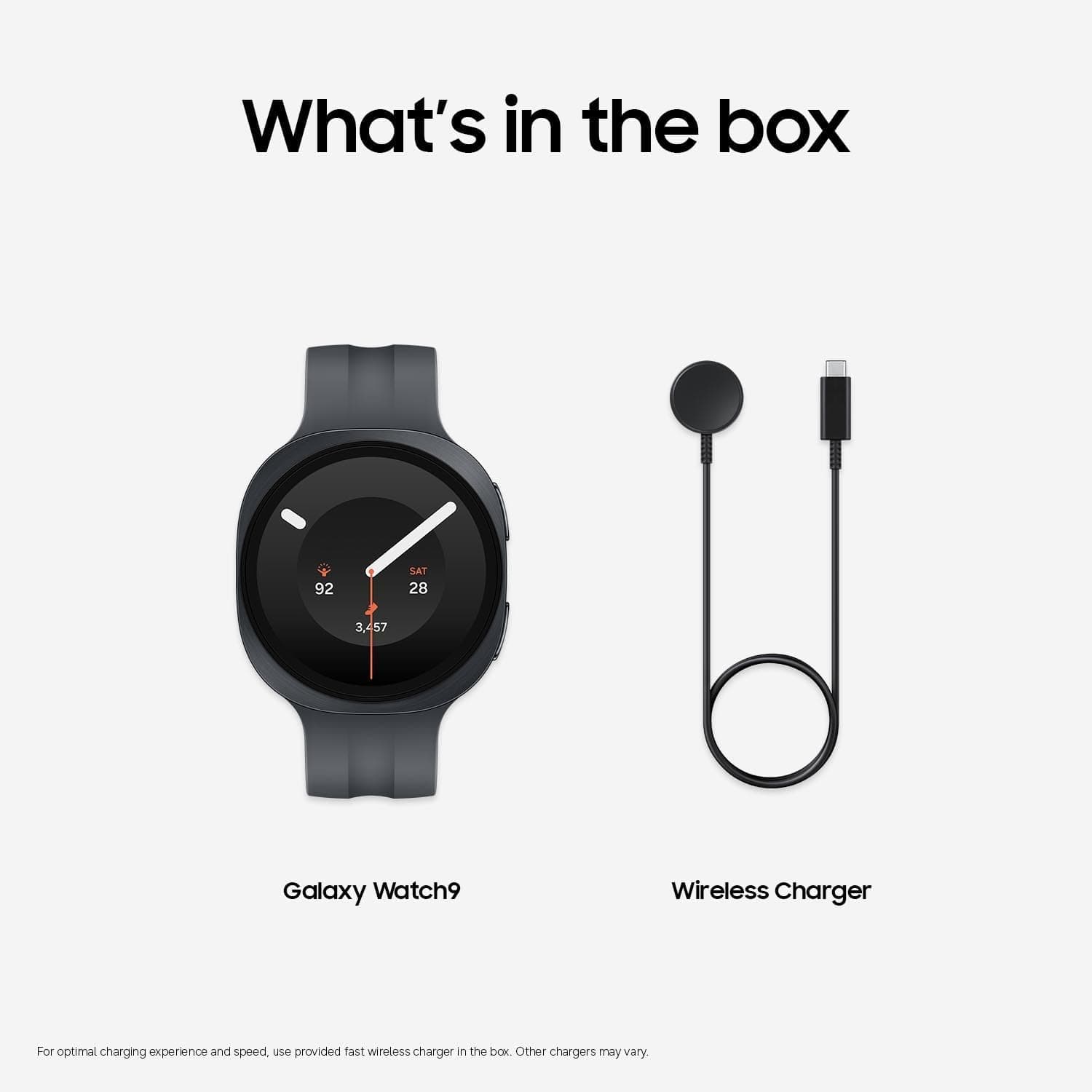 ساعت هوشمند Samsung Galaxy Watch9 بلوتوثی گرافیتی 40mm با دستیار AI و پایش ضربان قلب ساعت هوشمند Samsung Galaxy Watch9 بلوتوثی گرافیتی 40mm با دستیار AI و پایش ضربان قلب