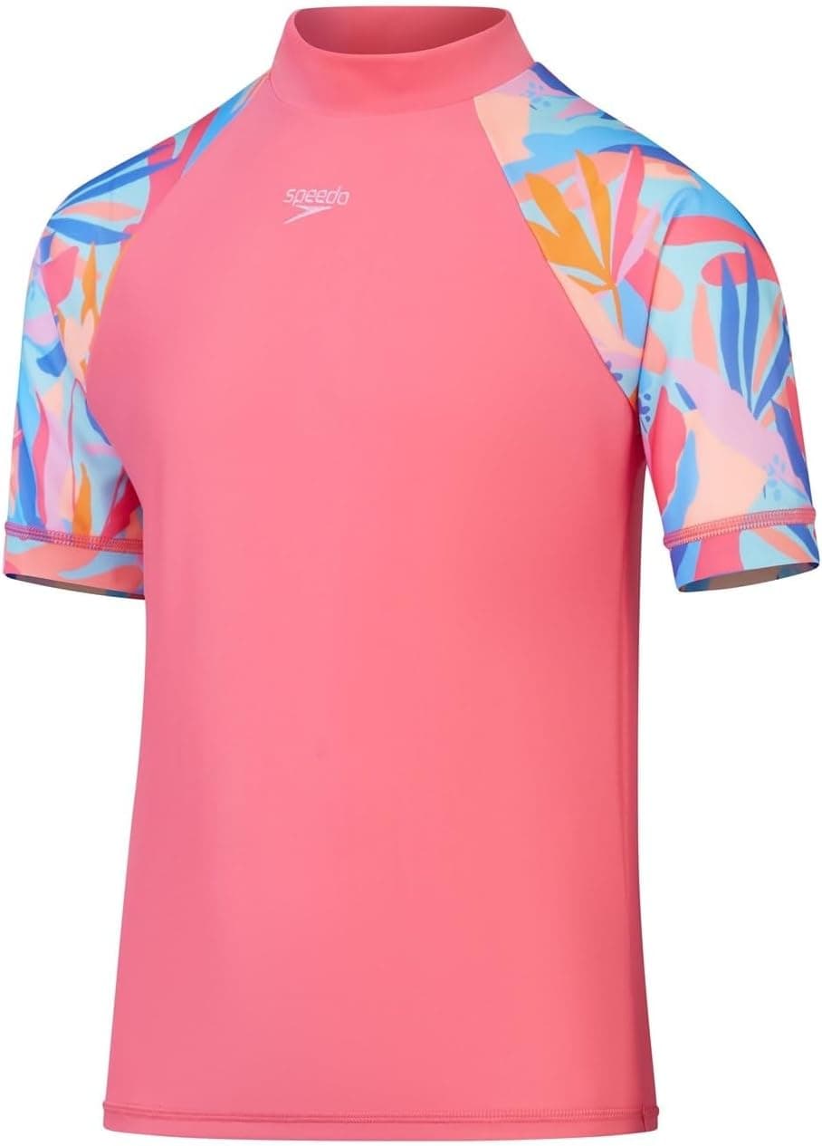 لباس شنا نوزادی یونیسکس Speedo آستین بلند چاپی مدل Junior Paddle Suit لباس شنا نوزادی یونیسکس Speedo آستین بلند چاپی مدل Junior Paddle Suit
