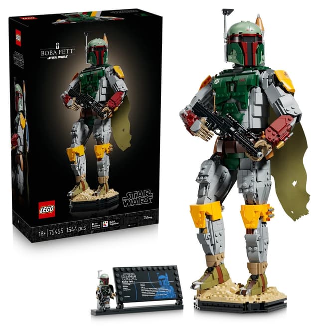 لگو 75455 Star Wars تزئینی مدل Boba Fett با 1544 قطعه لگو 75455 Star Wars تزئینی مدل Boba Fett با 1544 قطعه