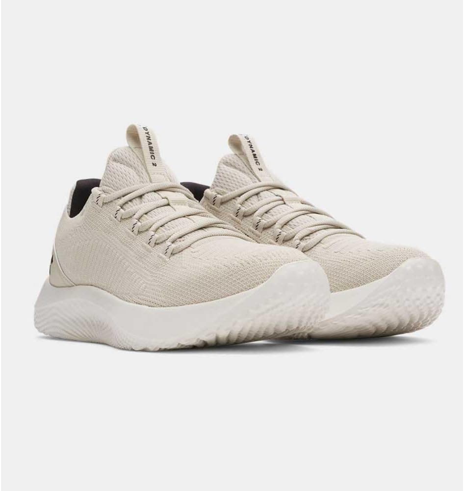 کفش مردانه Under Armour رنگ بژ مدل UA Dynamic 2 سایز 43 EU کفش مردانه Under Armour رنگ بژ مدل UA Dynamic 2 سایز 43 EU