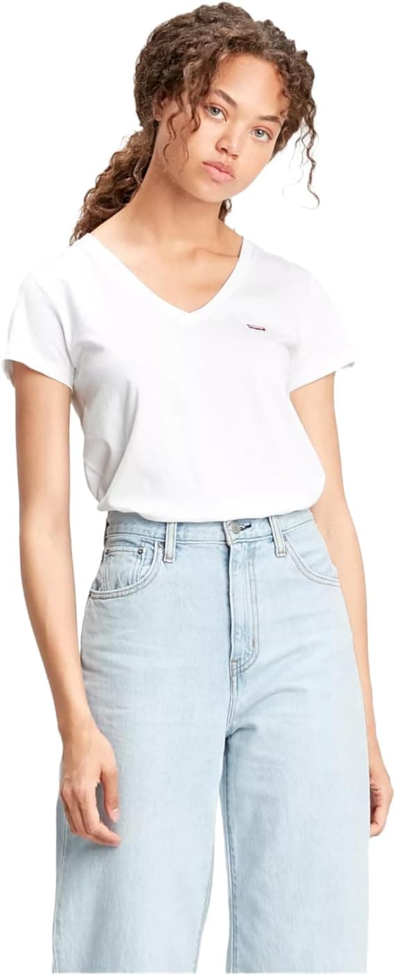 تیشرت زنانه Levi's مدل The Perfect V-Neck تیشرت زنانه Levi's مدل The Perfect V-Neck