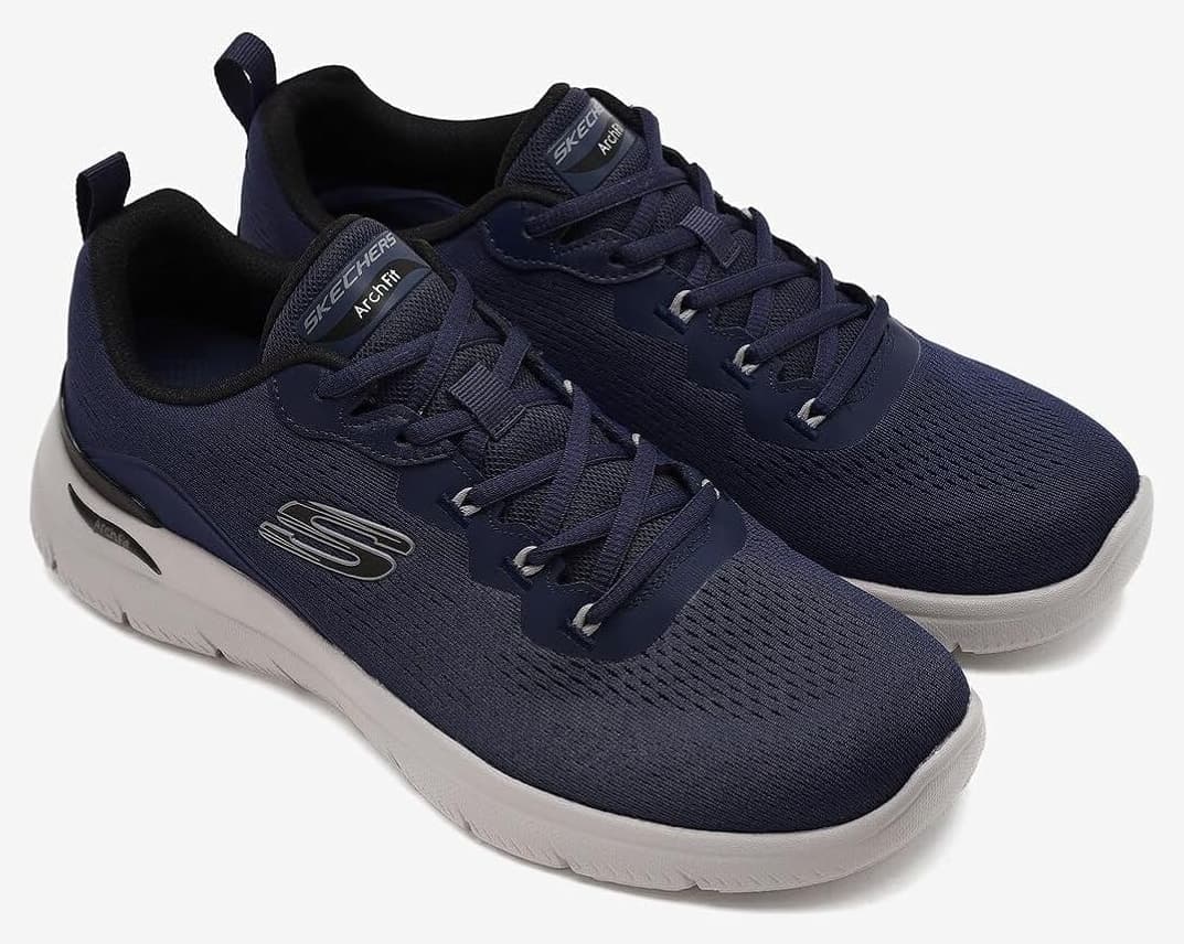 کفش ورزشی مردانه Skechers Arch Fit Summits مدل 233178Tk رنگ سرمهای کفش ورزشی مردانه Skechers Arch Fit Summits مدل 233178Tk رنگ سرمهای