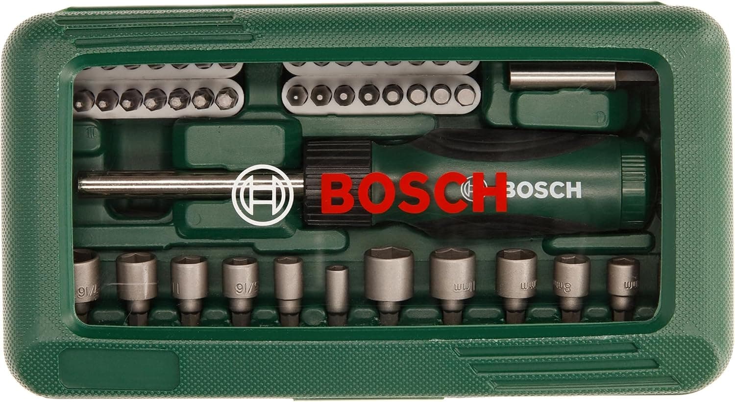 ست بیت پیچگوشتی BOSCH 46 عددی شامل 32 بیت بادوام مدل 2607019504 ست بیت پیچگوشتی BOSCH 46 عددی شامل 32 بیت بادوام مدل 2607019504