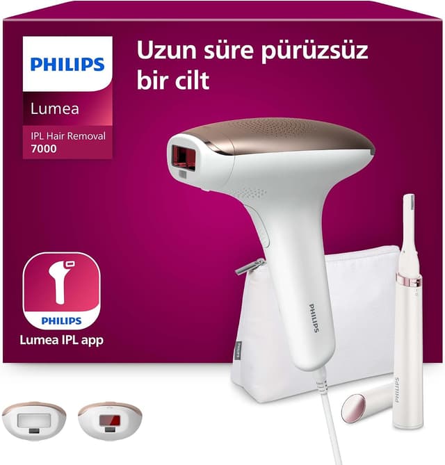 دستگاه لیزر اپیلیشن IPL Philips هد بدن و صورت سفید مدل BRI921/00 دستگاه لیزر اپیلیشن IPL Philips هد بدن و صورت سفید مدل BRI921/00