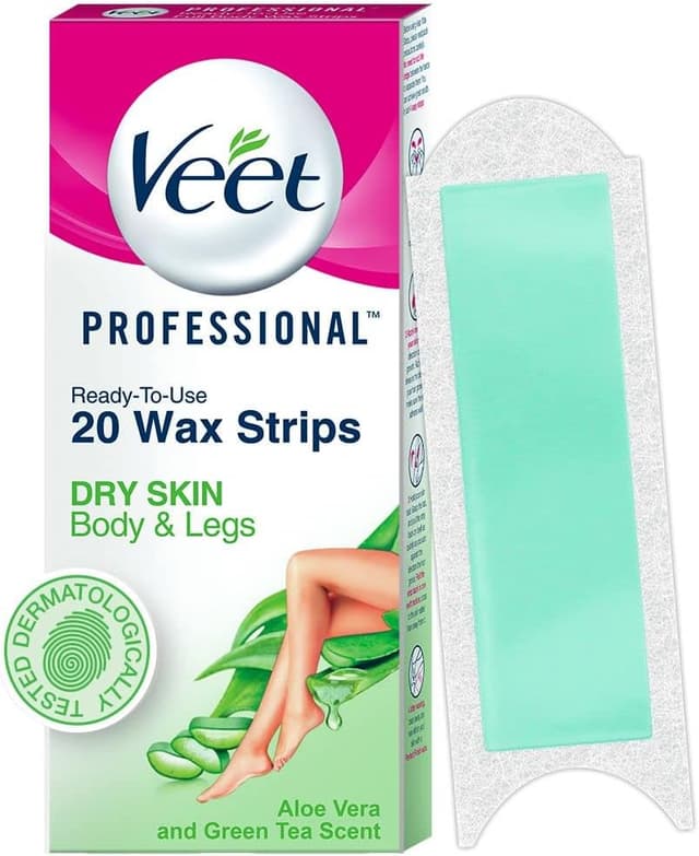 کیت مومزدایی بدن Veet مناسب پوست خشک، 20 نوار کیت مومزدایی بدن Veet مناسب پوست خشک، 20 نوار