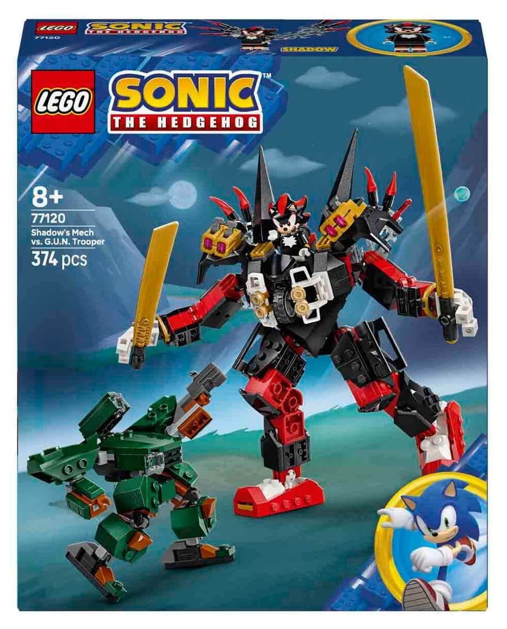 لگو Sonic the Hedgehog ربات شدو علیه سربازان G.U.N. مدل 77120 لگو Sonic the Hedgehog ربات شدو علیه سربازان G.U.N. مدل 77120