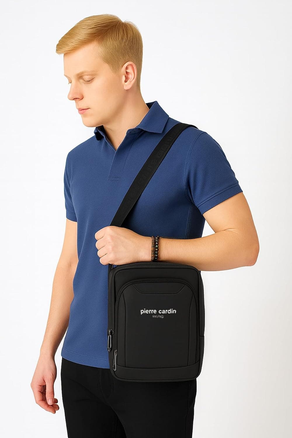 کیف مردانه Pierre Cardin مشکی مدل 01pc002013-S کیف مردانه Pierre Cardin مشکی مدل 01pc002013-S