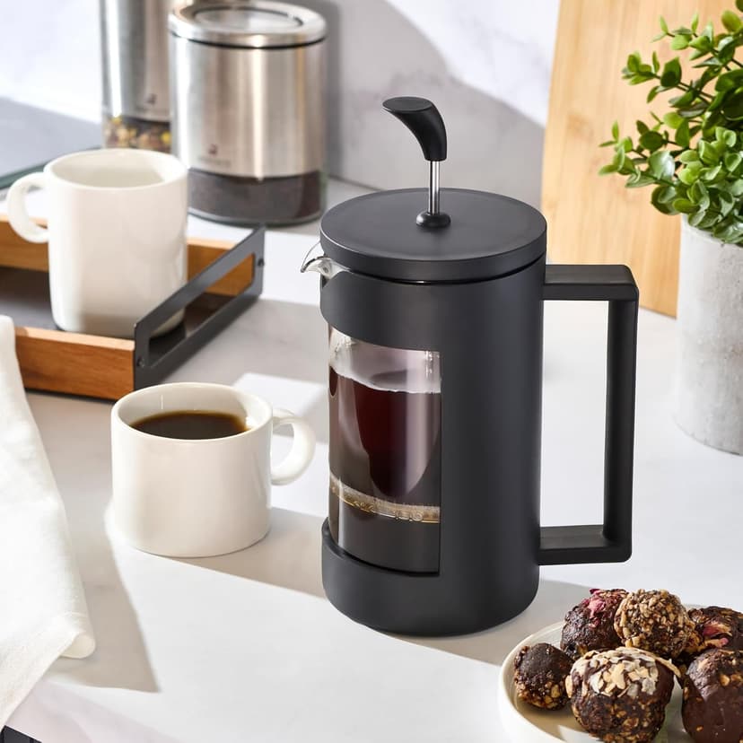 French Press چای گیاهی و قهوه KARACA مشکی 800ml مدل Pamir French Press چای گیاهی و قهوه KARACA مشکی 800ml مدل Pamir