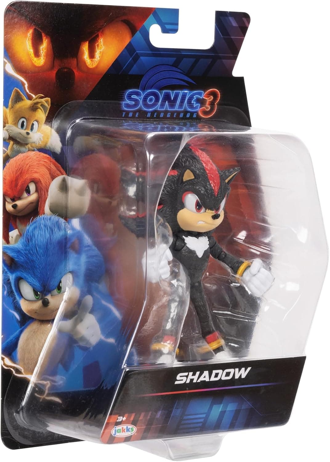 فیگور اکشن 5 اینچی Sonic The Hedgehog شخصیت Shadow مدل SONIC THE HEDGEHOG 3 فیگور اکشن 5 اینچی Sonic The Hedgehog شخصیت Shadow مدل SONIC THE HEDGEHOG 3