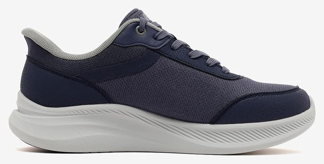 کفش اسپرت مردانه Skechers سرمهای Bobs Moda Flex مدل 118158Tk کفش اسپرت مردانه Skechers سرمهای Bobs Moda Flex مدل 118158Tk