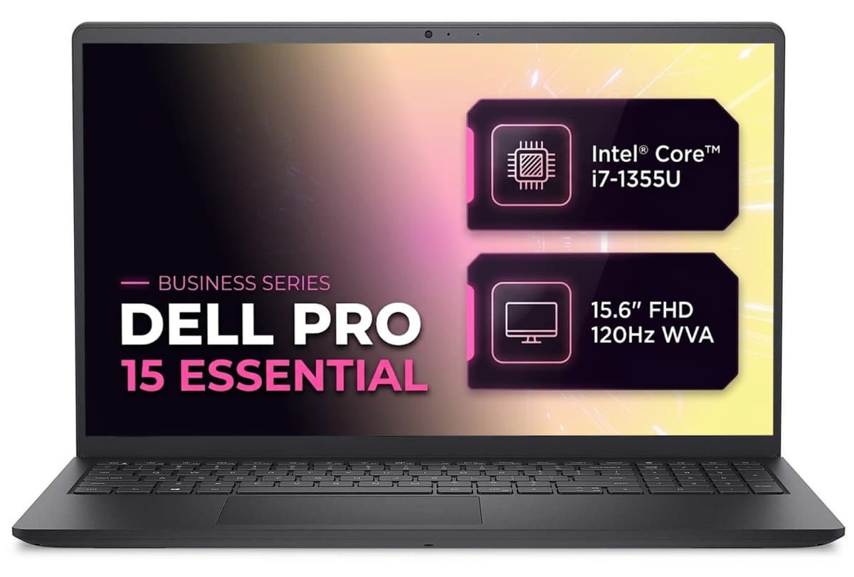 لپتاپ Dell Pro 15 Essential Intel Core i7-1355U 16GB 1TB SSD FHD مدل PV15250_RPLU_008 009 لپتاپ Dell Pro 15 Essential Intel Core i7-1355U 16GB 1TB SSD FHD مدل PV15250_RPLU_008 009
