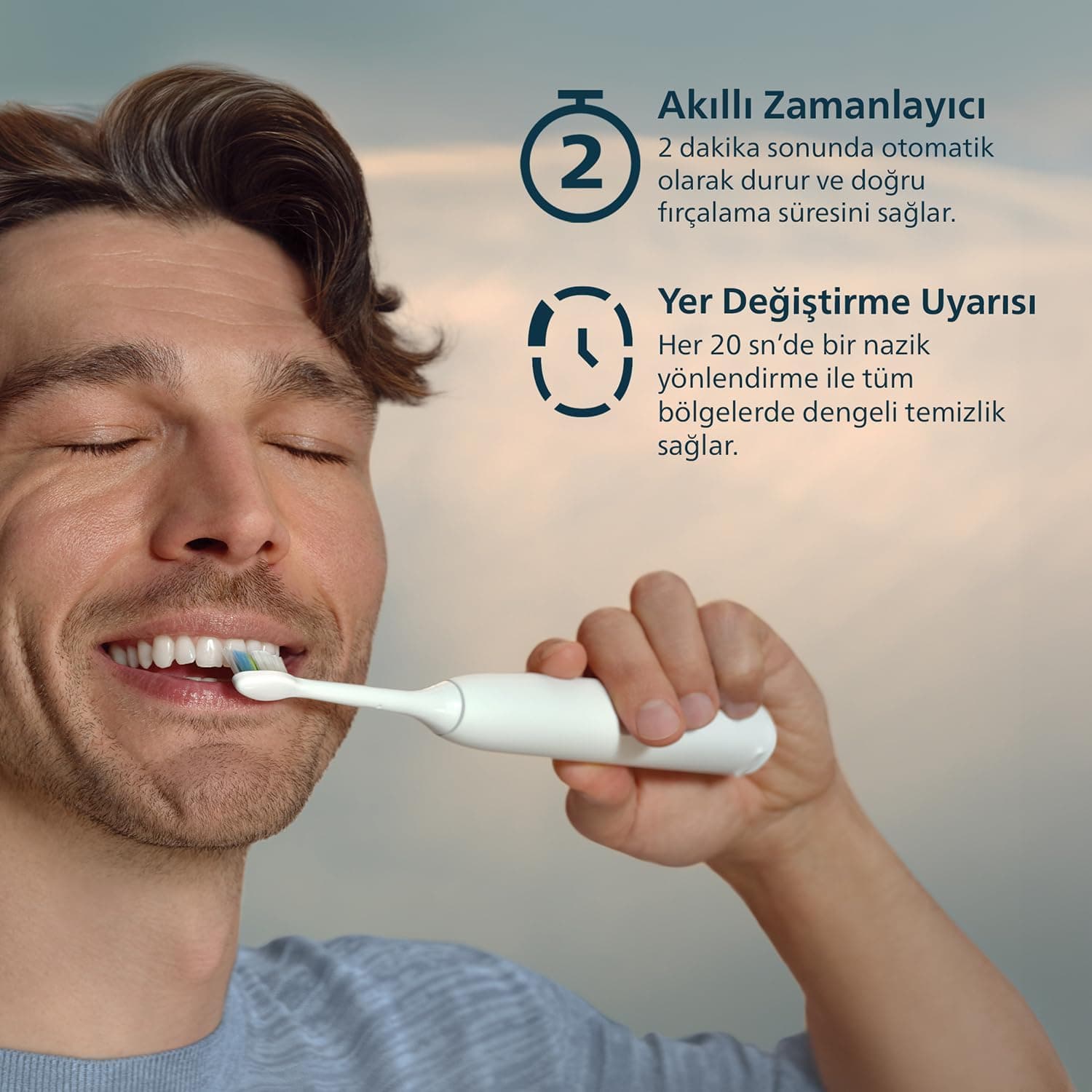 مسواک شارژی Philips Sonicare با حسگر فشار، 2 حالت، 2 سری و کیف سفر سفید مدل HX7108/03 مسواک شارژی Philips Sonicare با حسگر فشار، 2 حالت، 2 سری و کیف سفر سفید مدل HX7108/03