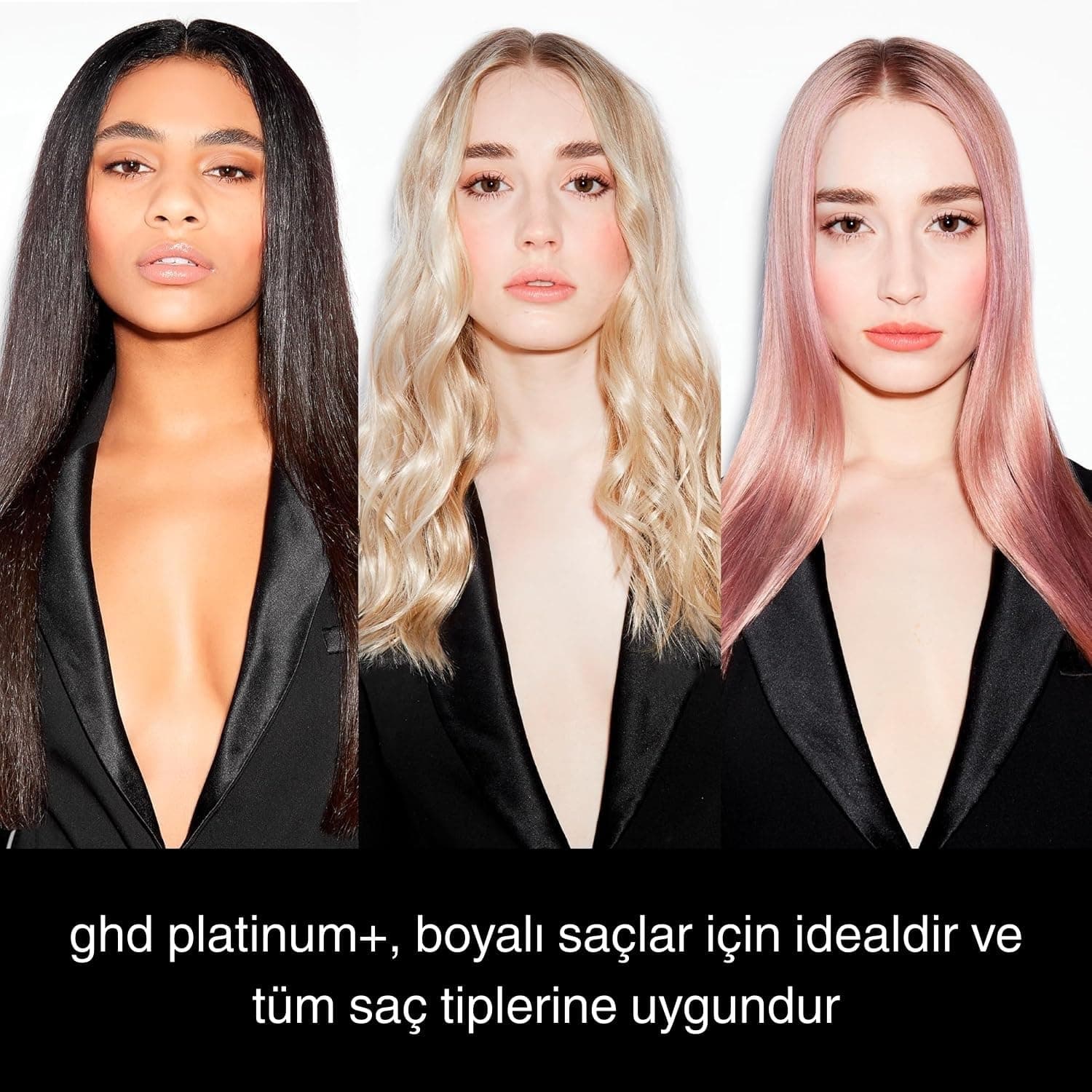 اتو مو ghd Platinum+ حالتدهنده حرفهای مشکی اتو مو ghd Platinum+ حالتدهنده حرفهای مشکی