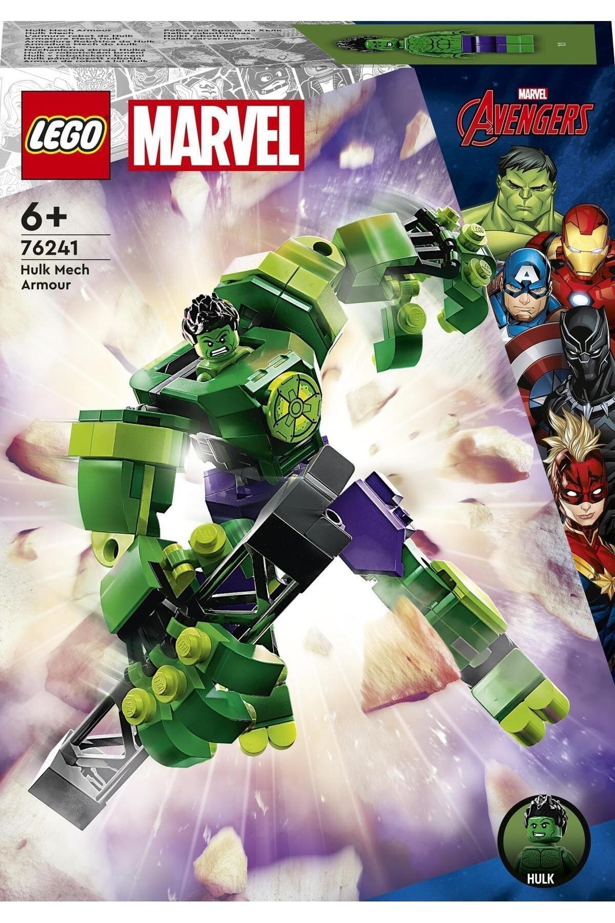 لگو مناسب ۶ سال به بالا زره رباتی Hulk Marvel مدل 76241، 138 قطعه لگو مناسب ۶ سال به بالا زره رباتی Hulk Marvel مدل 76241، 138 قطعه