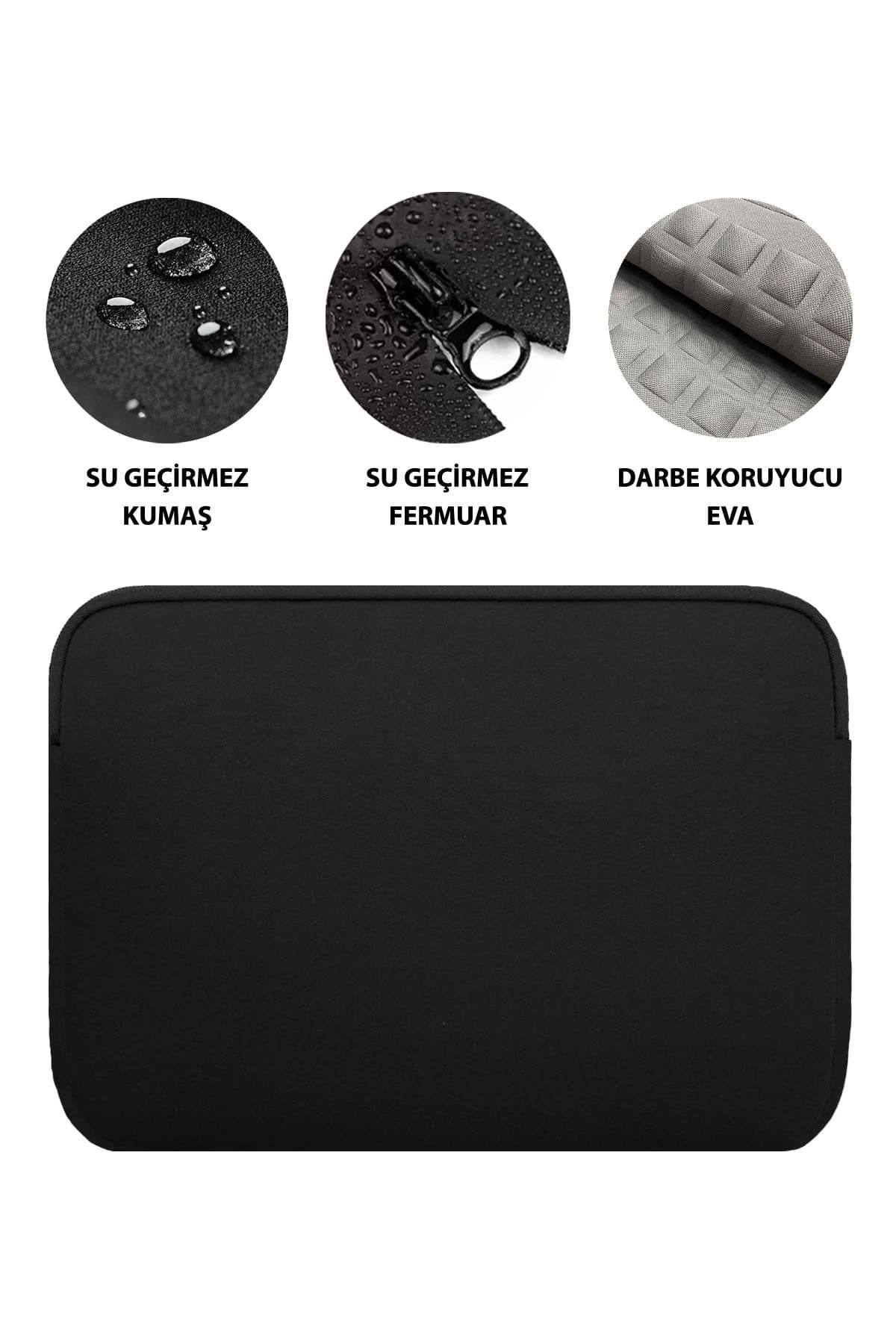 کاور لپتاپ مناسب Macbook Air و Ultrabook در سایزهای 13، 13.3 و 14 اینچ D'VERS پارچهای ضدآب زیپدار کاور لپتاپ مناسب Macbook Air و Ultrabook در سایزهای 13، 13.3 و 14 اینچ D'VERS پارچهای ضدآب زیپدار