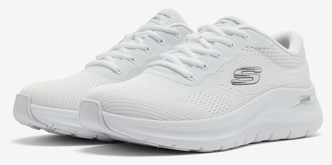 کفش ورزشی مردانه Skechers ARCH FIT 2.0 سفید مدل 232700TK WHT کفش ورزشی مردانه Skechers ARCH FIT 2.0 سفید مدل 232700TK WHT