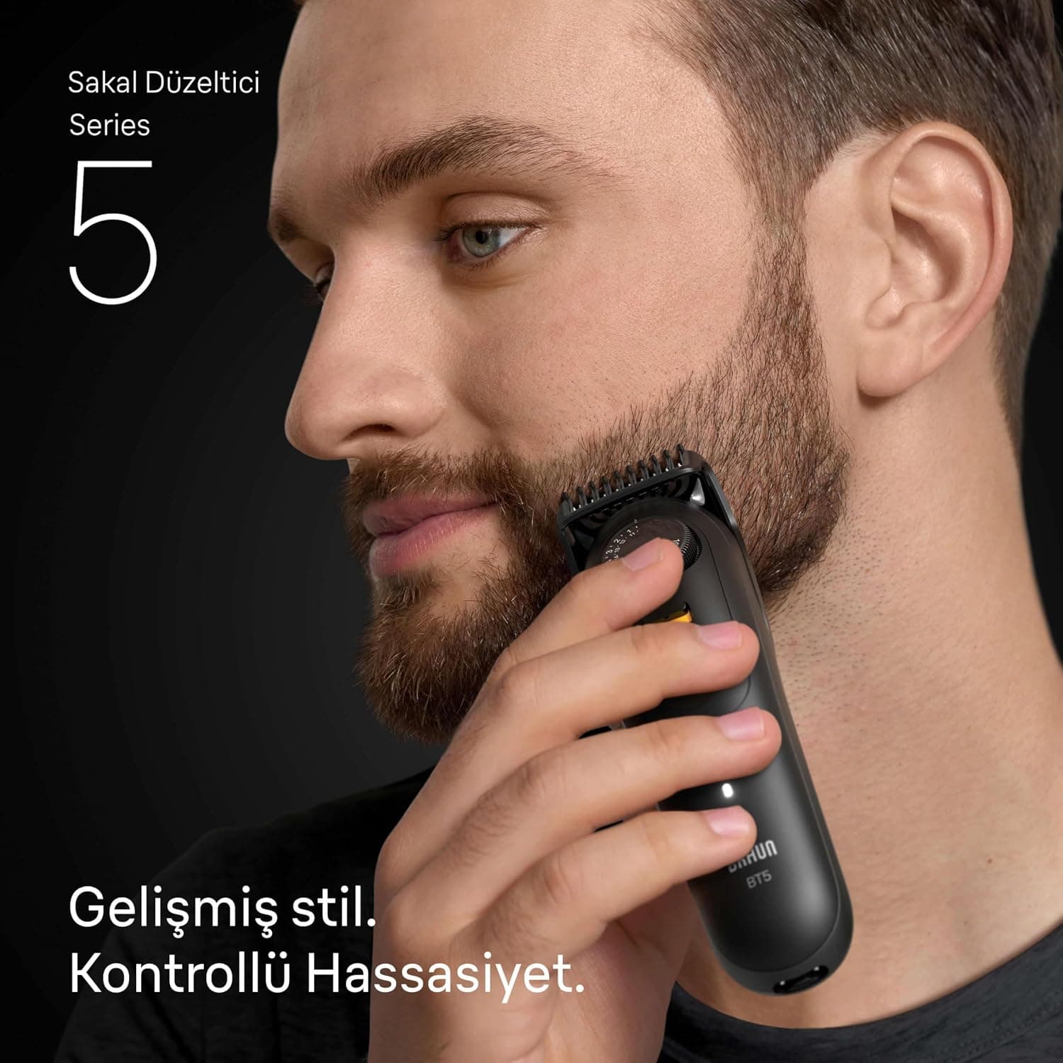 ماشین اصلاح ریش مردانه Braun Series 5 +4 اکسسوری تیغه تیز مدل BT5520 ماشین اصلاح ریش مردانه Braun Series 5 +4 اکسسوری تیغه تیز مدل BT5520