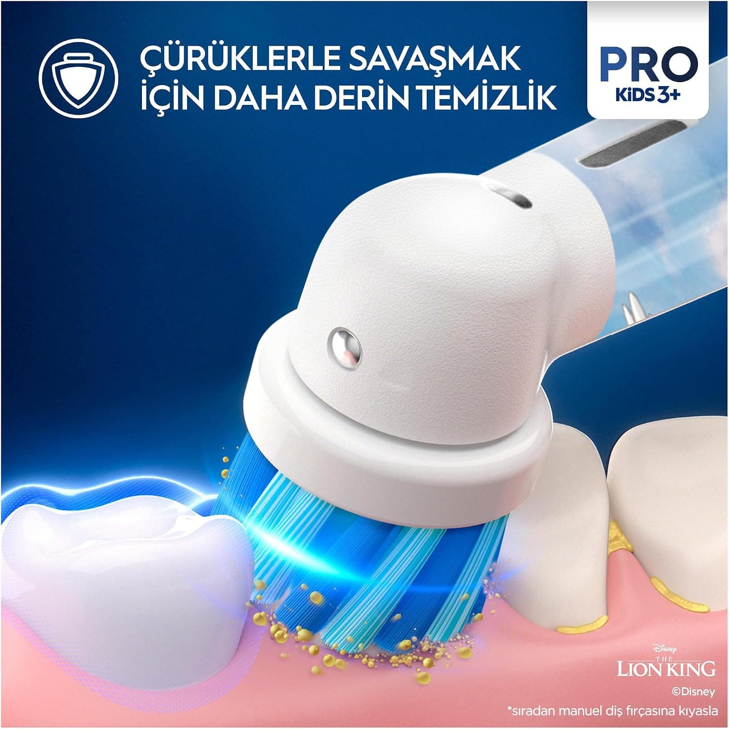 مسواک شارژی کودک Oral-B Pro Kids The Lion King مسواک شارژی کودک Oral-B Pro Kids The Lion King