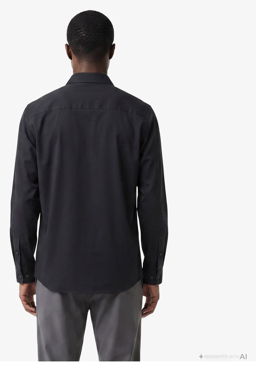 پیراهن مردانه Lacoste فیت اسلیم مشکی پیراهن مردانه Lacoste فیت اسلیم مشکی