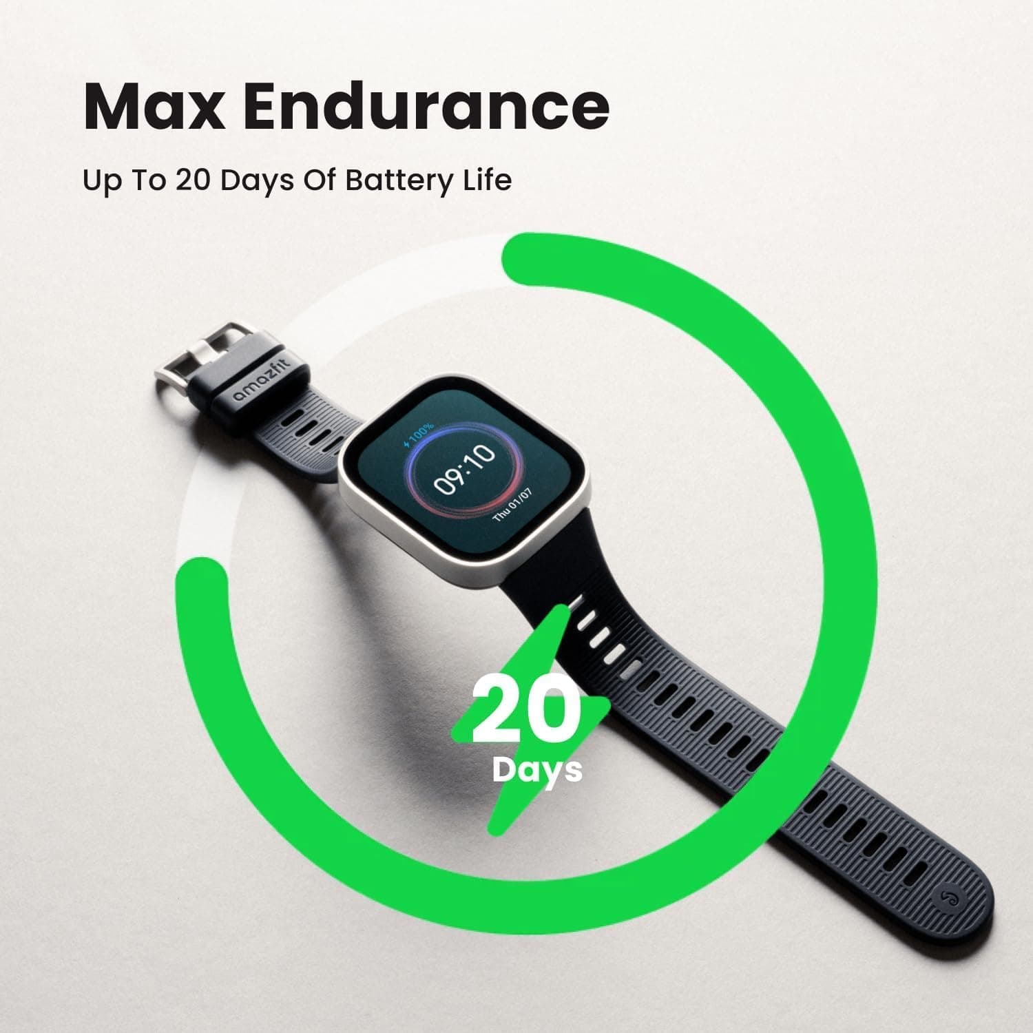ساعت هوشمند Amazfit با نمایشگر AMOLED 2.07 اینچی مدل Bip Max ساعت هوشمند Amazfit با نمایشگر AMOLED 2.07 اینچی مدل Bip Max