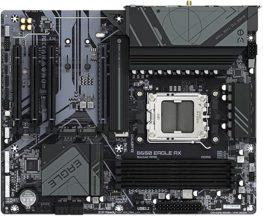 مادربرد Gigabyte مناسب پردازندههای AMD Ryzen 7000 مدل B650 EAGLE AX مادربرد Gigabyte مناسب پردازندههای AMD Ryzen 7000 مدل B650 EAGLE AX