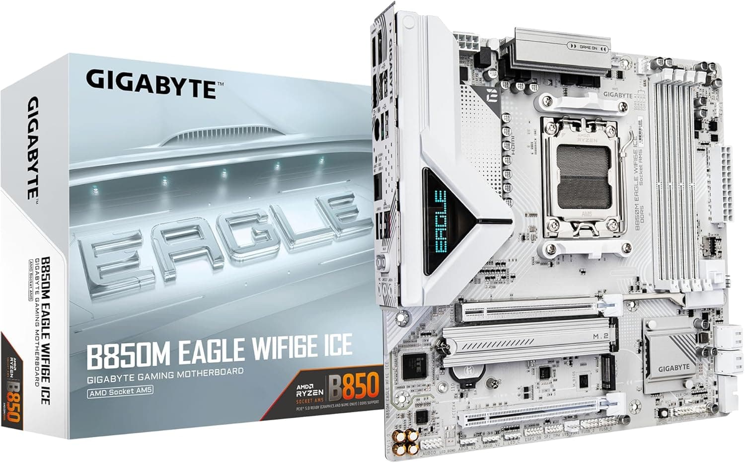 مادربرد Gigabyte مناسب پردازندههای AMD Ryzen 9000 مدل B850 GAMING X WIFI6E مادربرد Gigabyte مناسب پردازندههای AMD Ryzen 9000 مدل B850 GAMING X WIFI6E