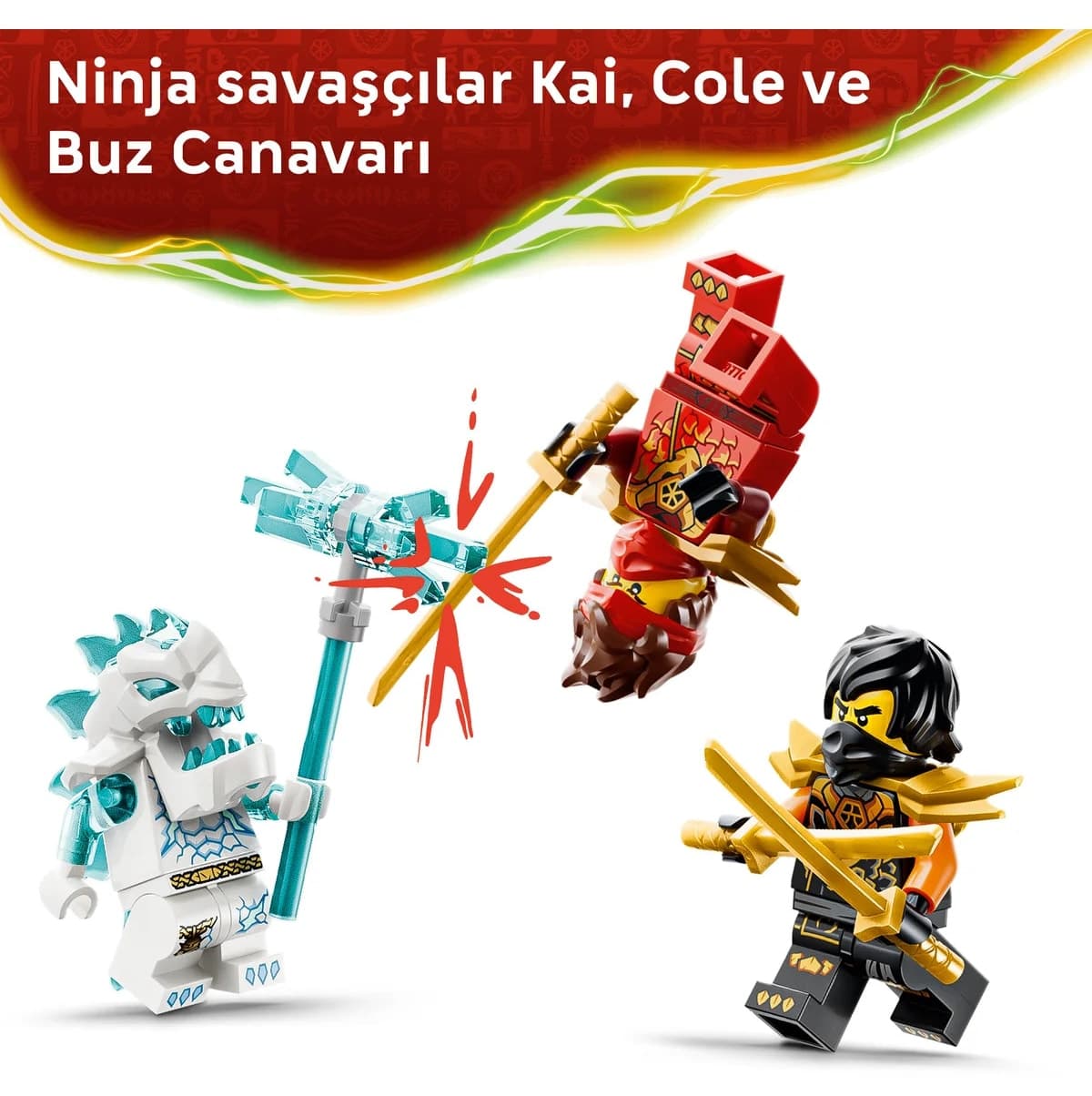 لگو NINJAGO ماشینهای ترکیبی کای و کول مدل 71864 با ۳۹۴ قطعه لگو NINJAGO ماشینهای ترکیبی کای و کول مدل 71864 با ۳۹۴ قطعه