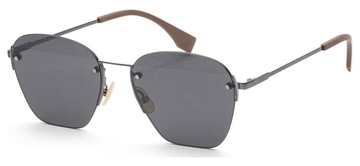 عینک آفتابی مردانه Fendi مدل Ff M0057 S 807 T4 55 عینک آفتابی مردانه Fendi مدل Ff M0057 S 807 T4 55