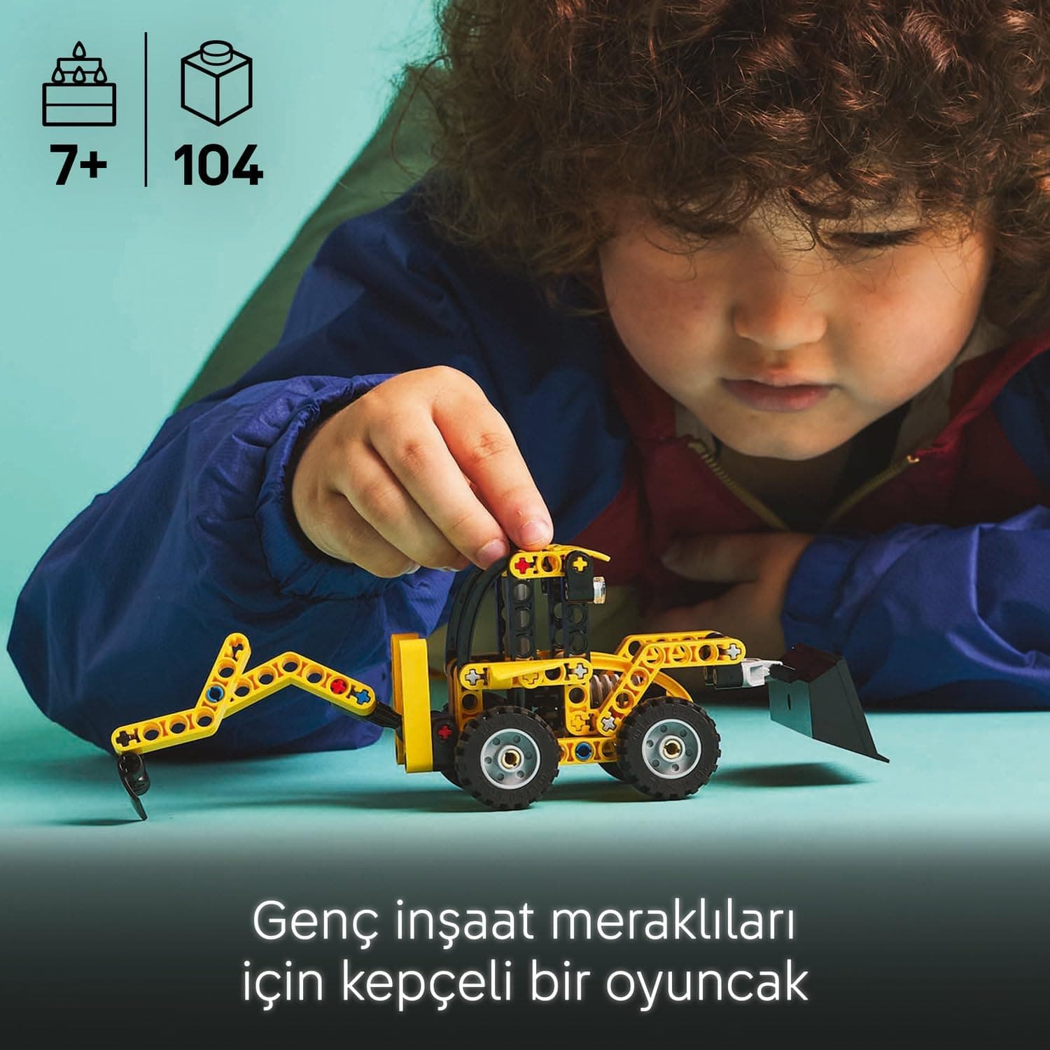 لگو Technic بیلمکانیکی و لودر مدل 42197 لگو Technic بیلمکانیکی و لودر مدل 42197