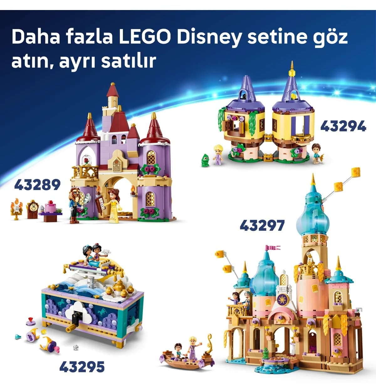لگو Disney Princess کشتی عروسی سلطنتی Ariel مدل 43299 519P لگو Disney Princess کشتی عروسی سلطنتی Ariel مدل 43299 519P