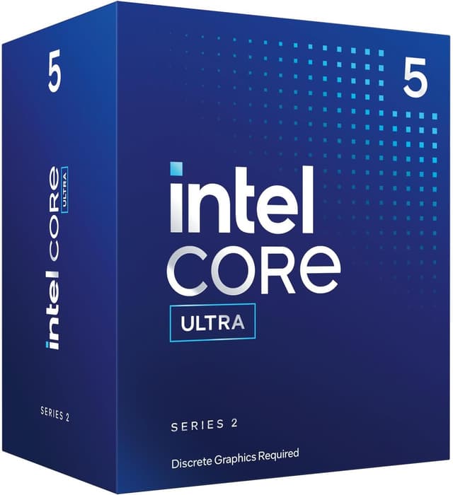 پردازنده دسکتاپ Intel Core Ultra 5 225F با 6P-Cores و 4.9 GHz پردازنده دسکتاپ Intel Core Ultra 5 225F با 6P-Cores و 4.9 GHz