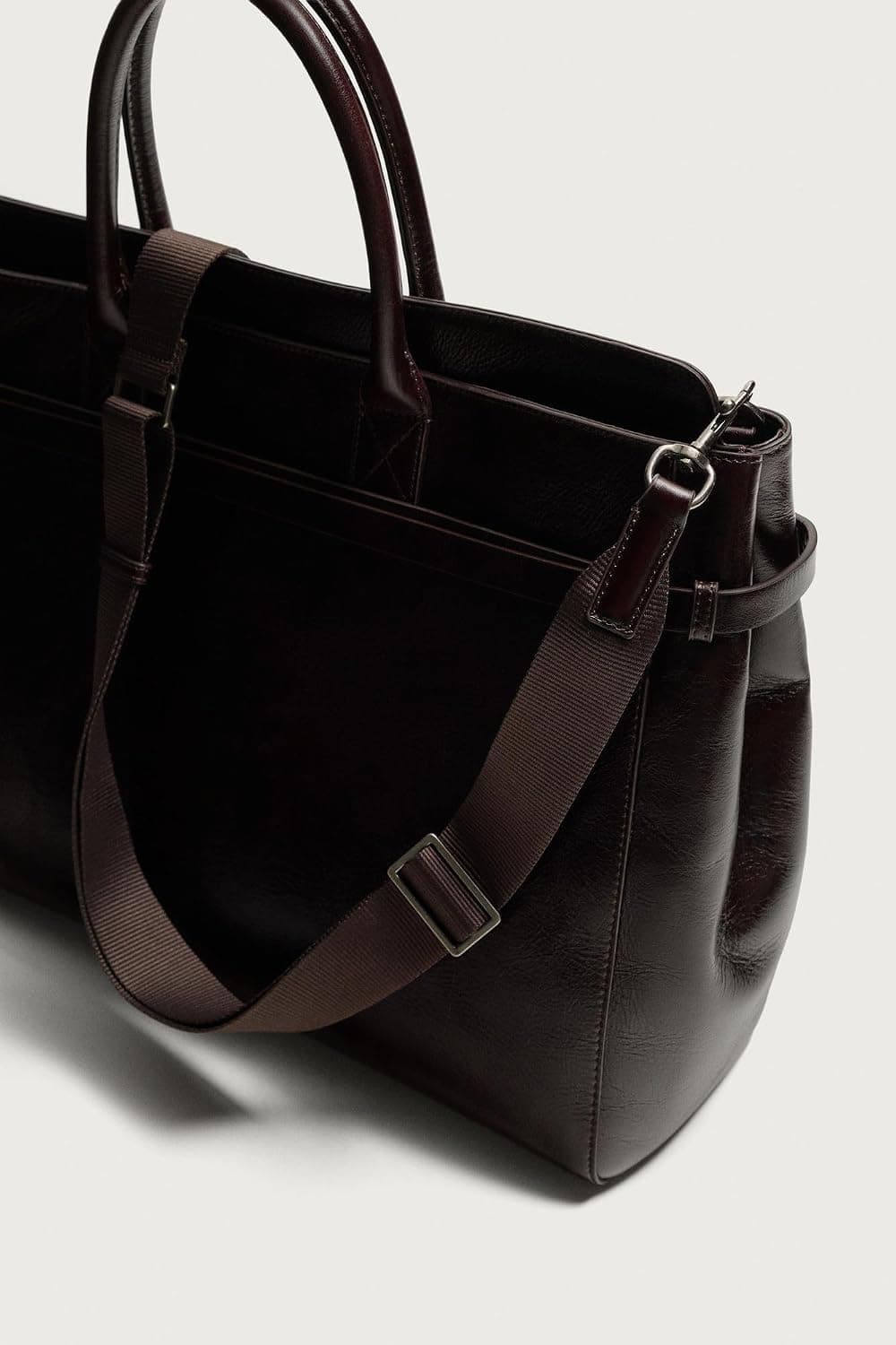 کیف tote زنانه Zara چرمی کیف tote زنانه Zara چرمی