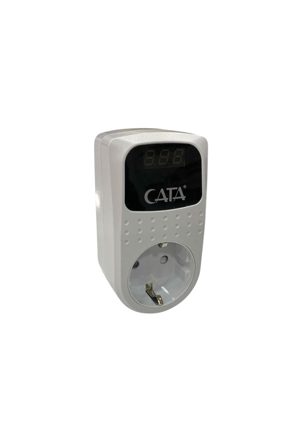 محافظ برق پریزی دیجیتال Cata با نمایشگر LED، 4000W، 150-280V مدل CT-9187 محافظ برق پریزی دیجیتال Cata با نمایشگر LED، 4000W، 150-280V مدل CT-9187
