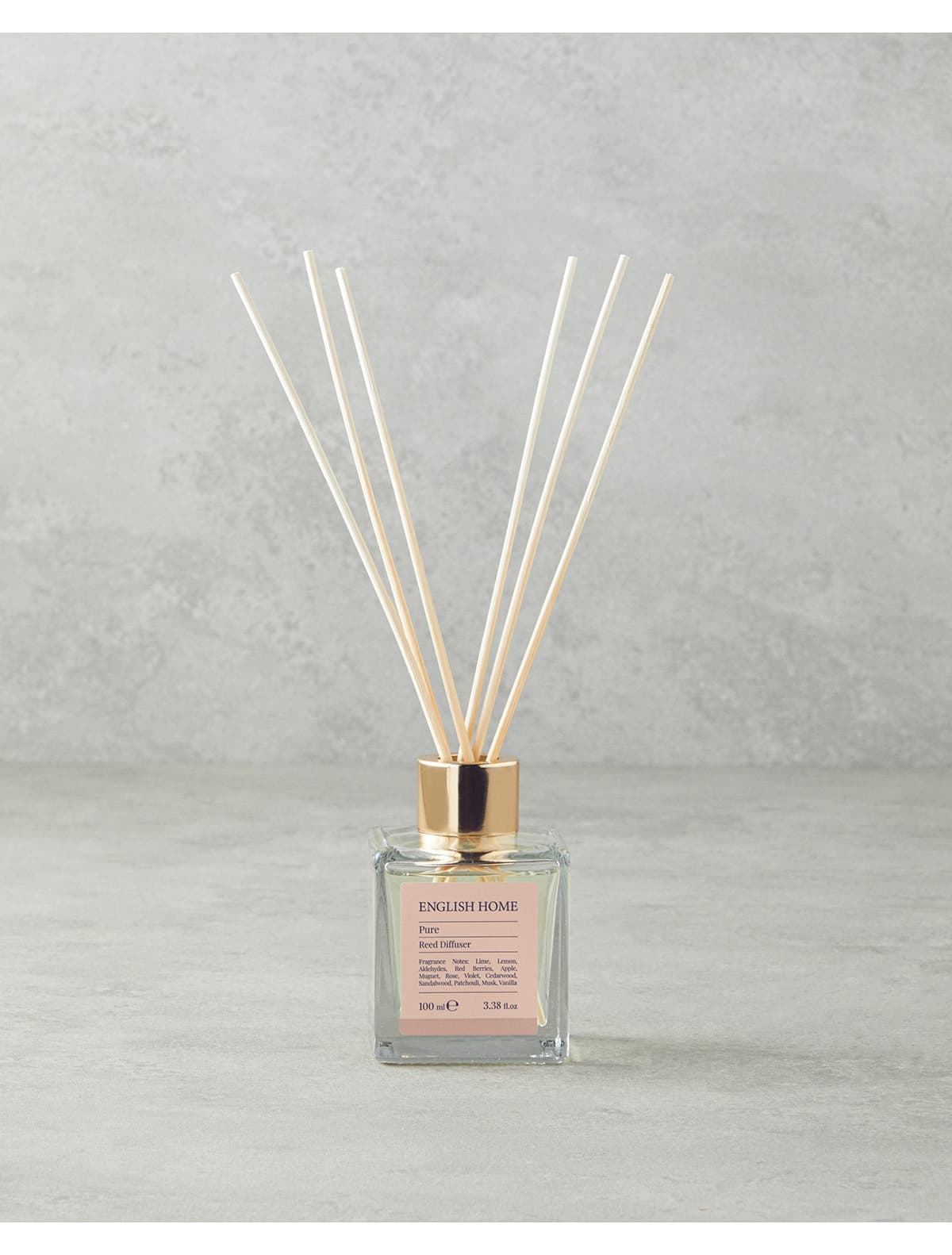 خوشبوکننده هوای اتاق English Home با چوبهای معطر Pure 100 ml خوشبوکننده هوای اتاق English Home با چوبهای معطر Pure 100 ml