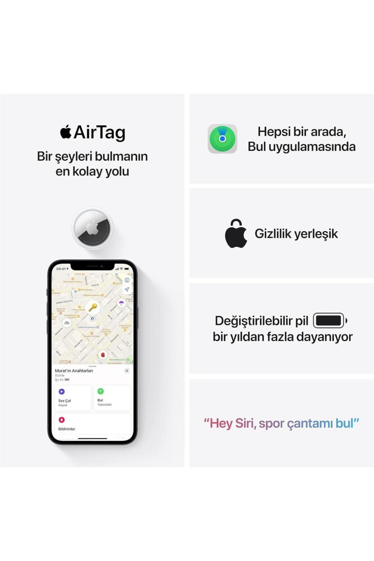 ردیاب Apple AirTag بسته تکی نسل دوم ردیاب Apple AirTag بسته تکی نسل دوم