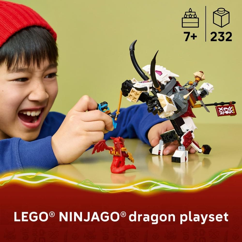 لگو NINJAGO Zilvar and Grimtak the Dragon Beast مدل 71863 لگو NINJAGO Zilvar and Grimtak the Dragon Beast مدل 71863