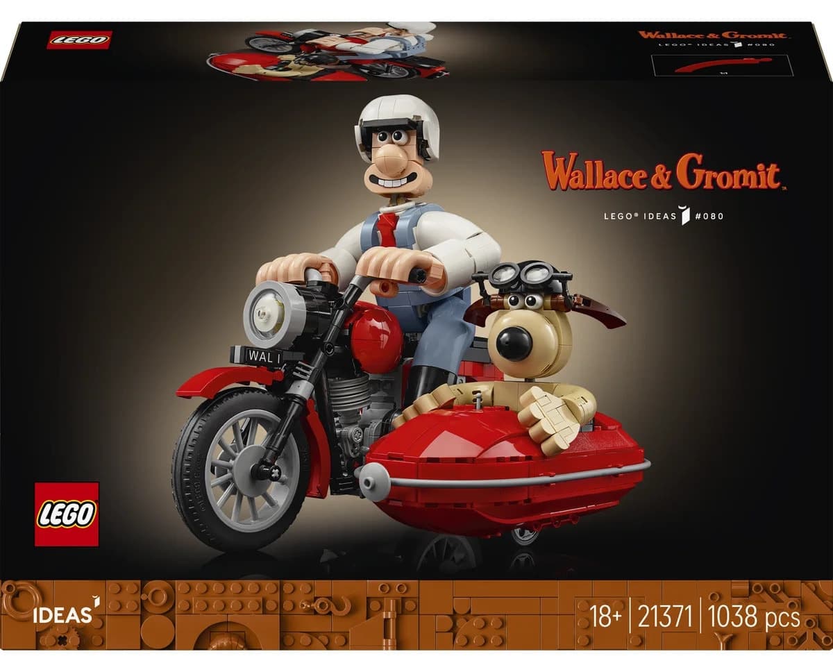 لگو Ideas Wallace & Gromit مدل 21371 کلکسیونی دکوری 1038 قطعه لگو Ideas Wallace & Gromit مدل 21371 کلکسیونی دکوری 1038 قطعه