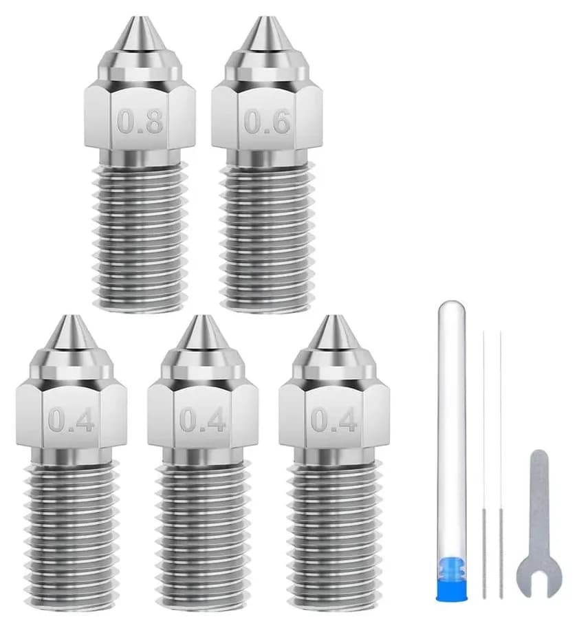 ست نازل فولادی ELEGOO مدل Neptune 4/4-Pro ست نازل فولادی ELEGOO مدل Neptune 4/4-Pro