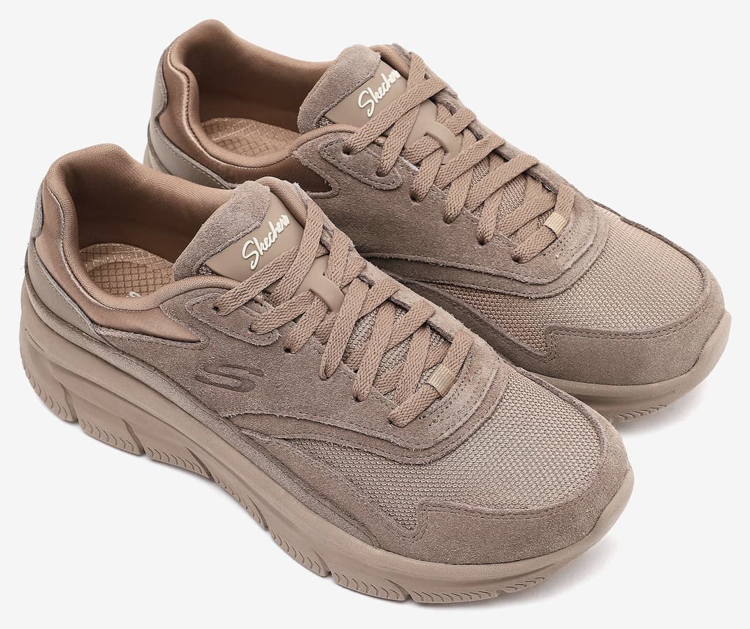 کفش ورزشی زنانه Skechers بژ مدل MODERN D'lux FREE MIND 158590 DKTP کفش ورزشی زنانه Skechers بژ مدل MODERN D'lux FREE MIND 158590 DKTP