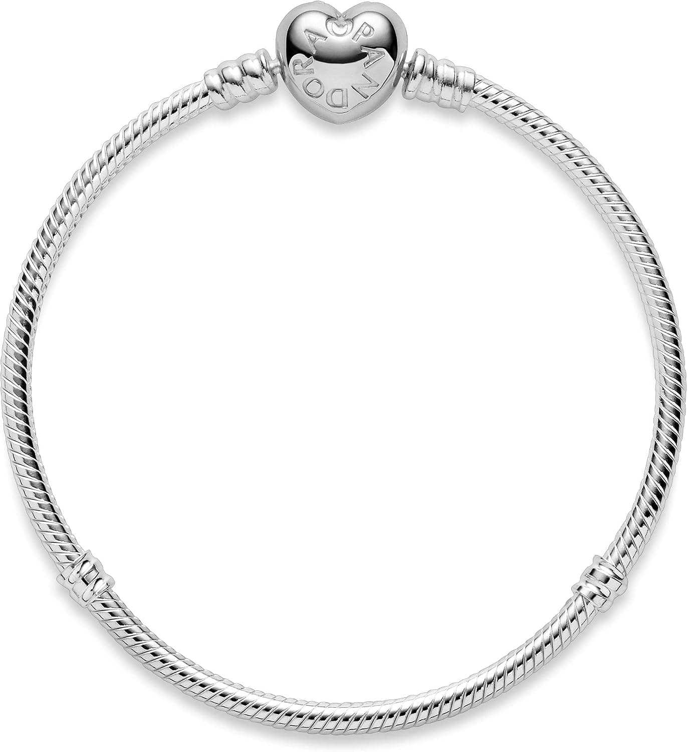دستبند زنانه PANDORA Moments نقره استرلینگ قفل قلبی زنجیر مار برای آویز 16 CM دستبند زنانه PANDORA Moments نقره استرلینگ قفل قلبی زنجیر مار برای آویز 16 CM