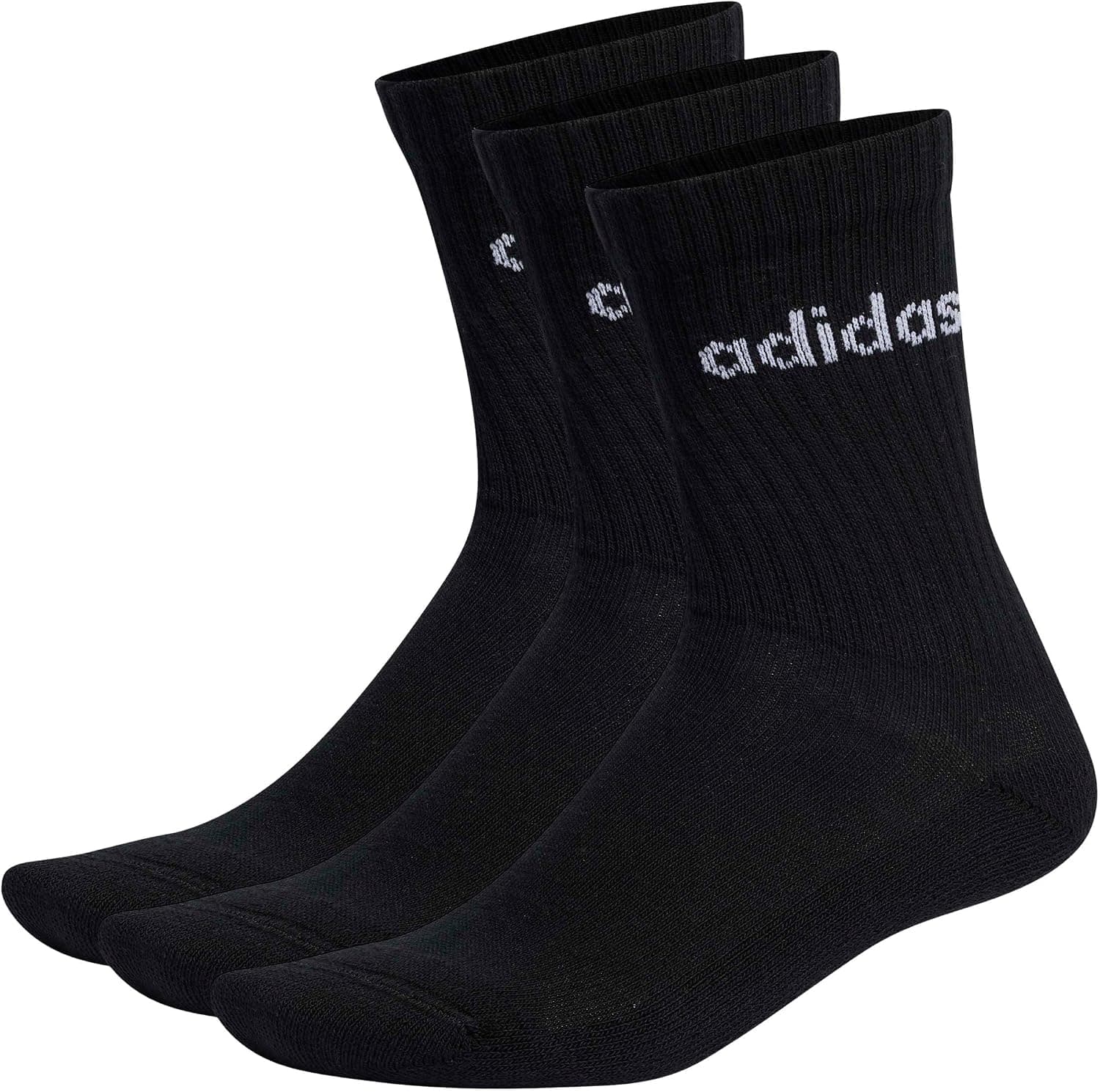 جوراب adidas خط LINEAR CREW بالشتکدار بسته 3 جفتی جوراب adidas خط LINEAR CREW بالشتکدار بسته 3 جفتی